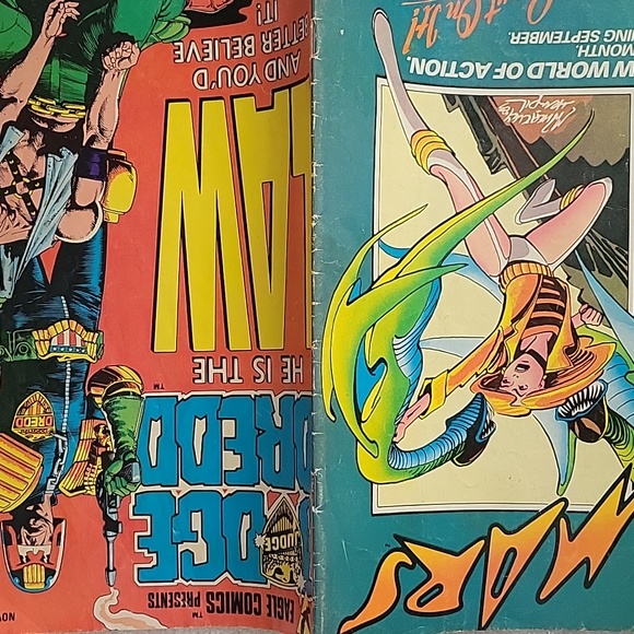 Judge  Dredd He Is The Law NO. 1 1983 US Eagle Comics - Picture 7 of 12